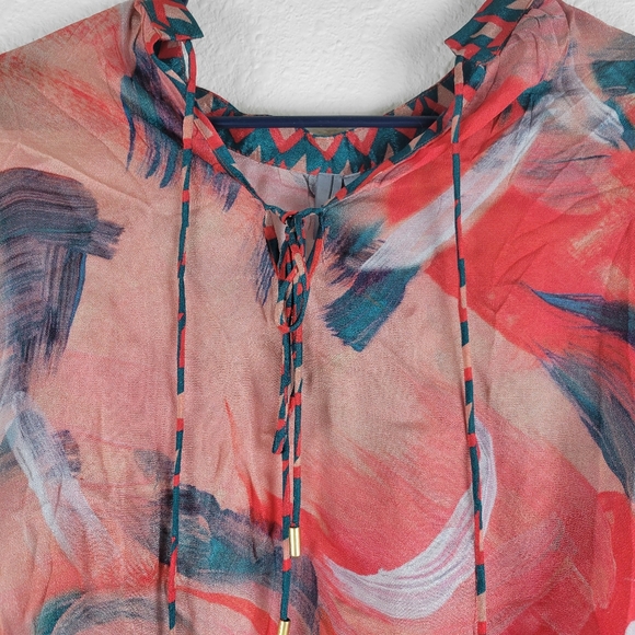 Anthropologie Bl^nk London Sierra Peasant Blouse - Picture 5 of 8